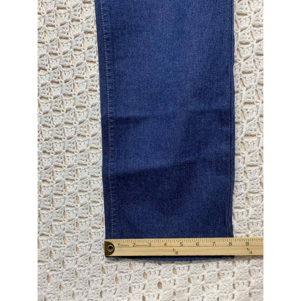 Wrangler High Rise Cowboy Cut Jeans - Dark Blue - Picture 11 of 12